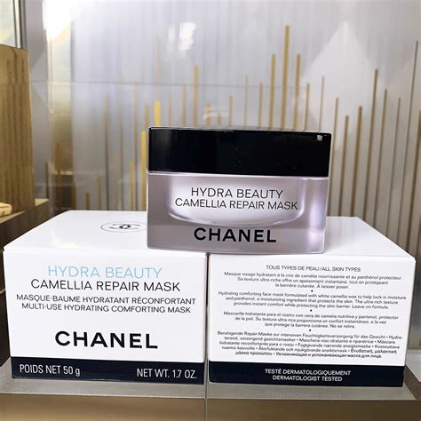 chanel hydra night mask|chanel camellia repair mask.